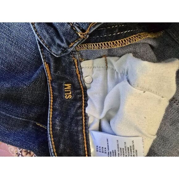 American Eagle Active Flex Slim Jeans Dark Wash Medium 32 x 34 - Picture 13 of 16